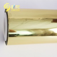 Hot Selling Widely Used free sample vacuum metallized PET film golden coated color pet gold film